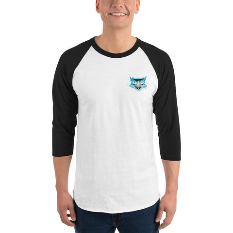 3/4 sleeve raglan shirt